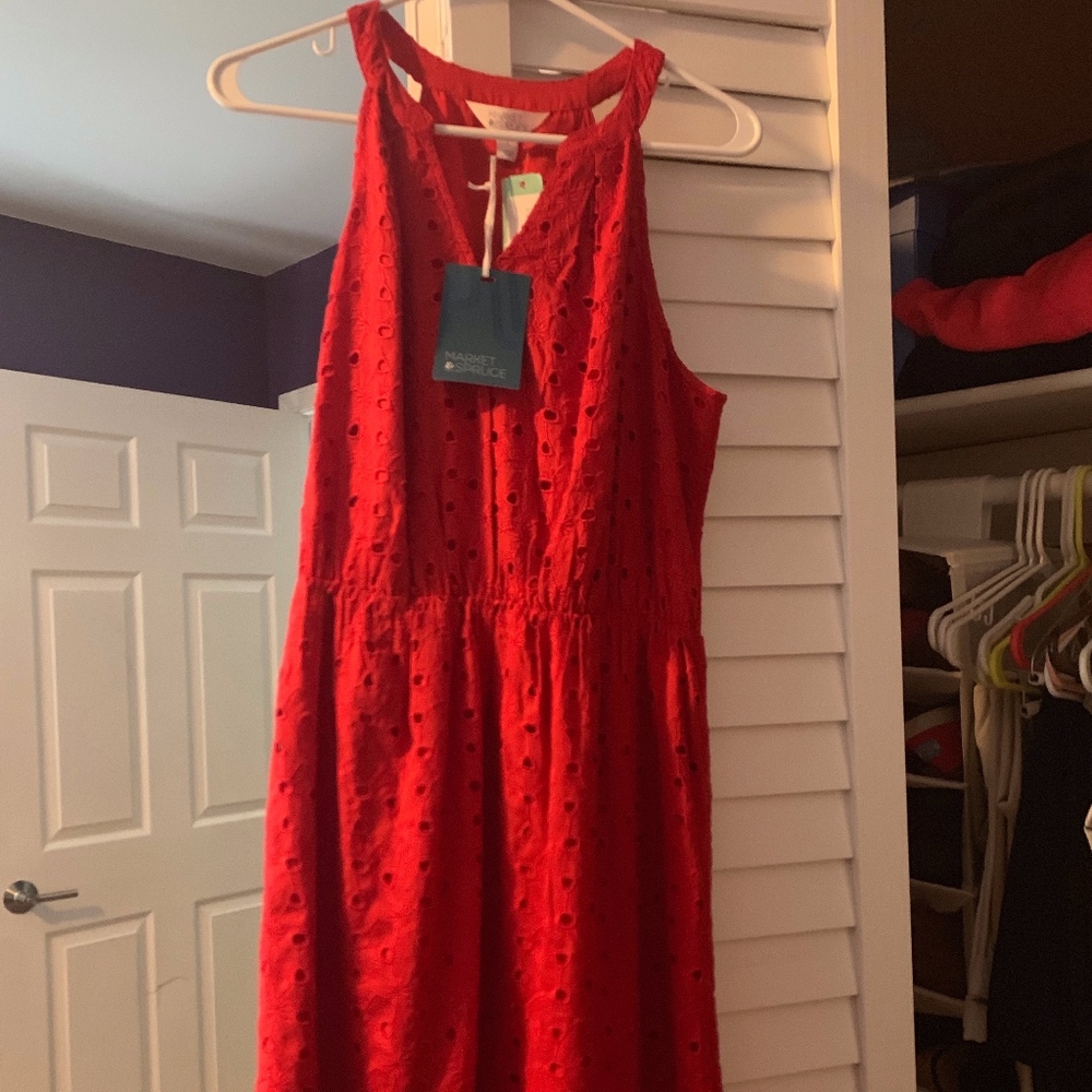 MARKET & SPRUCE Brea Eyelet Dress